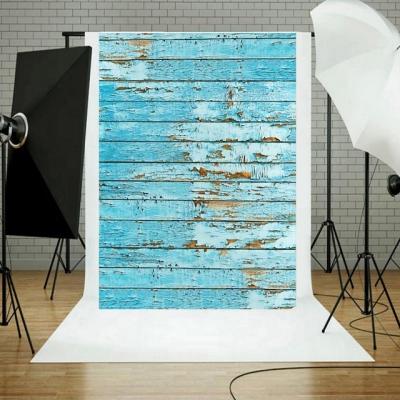 China Children Wholesale Amazon Customized Group Direct Supply Backdrop Plates Wood Grain Photographic Backdrop Cloth For Newborn Baby for sale