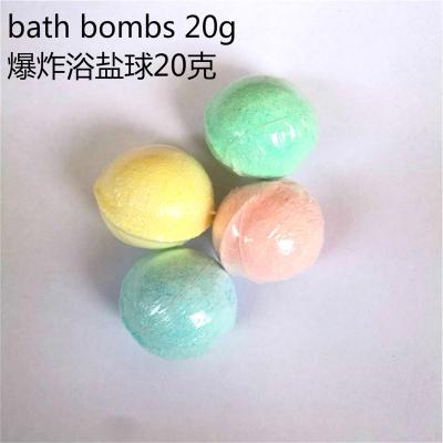 China Wholesale 20G Mini Bath Bombs Type Sea Salt Tender Skin Exfoliate Gift for sale