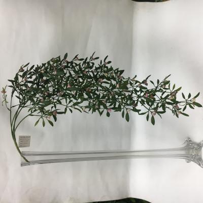 China Real Touch Artificial Hanging Plant Simulated Green Leaves Hanging Vine for Wedding Party Garden Wall Decoration for sale