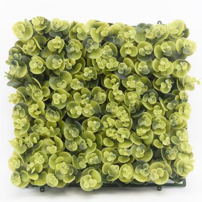 China Vivid High Quality Plastic Green Artificial Grass Wall Panel Backdrop Decorations for sale