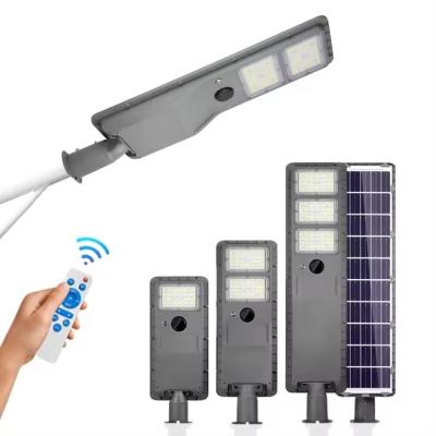 China ROAD Outdoor Ip65 waterproof 120w all in one integration solar street light solar lamp with Remote control for sale