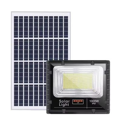 China ROAD 600W Solar Flood Light Outdoor Remote 6000K Bright White Floodlights Ip65 Waterproof Solar Power Security Light for sale