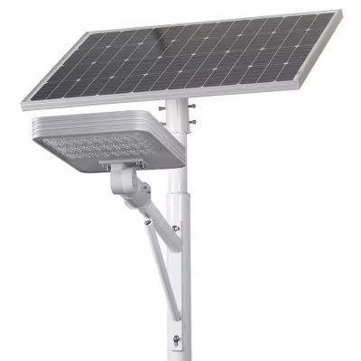 China ROAD High quality 3000-6500K  LED split solar street light IP65 outdoor waterproof solar LED lighting fixture 80W 100W 120W for sale