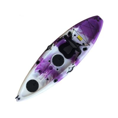 China Kayak Sit On Top Fishing Single Person Fishing Canoe Kayaks Vicking 9ft PE (HDPE or LLDPE) with Paddle for sale