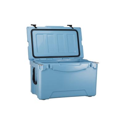 China Camping 47L Cooler Cooler Box Picnic Cooler Box Durable Outdoor Portable Ice Storage Cooler Box for sale