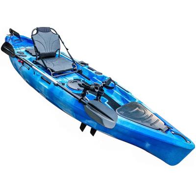 China LLDPE or HDPE 11 Ft Sit On Top Or Stand Up Fishing Pedal Kayak For Adult Youth Kids In Ocean Lakes Rivers for sale