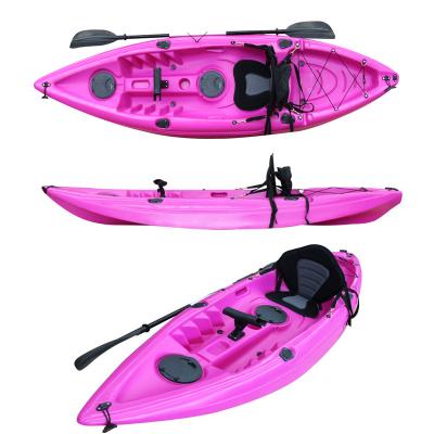 China LLDPE 14ft Professional Manufacturer Ocean Kayak Sit On Top For One Single Fishing Person For Course for sale