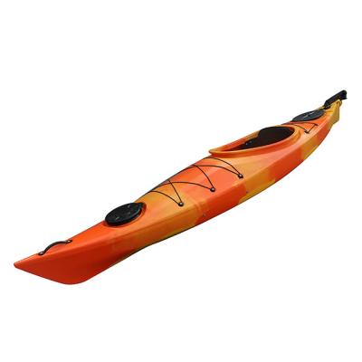 China China Custom Fashion PE(HDPE or LLDPE) Ocean Kayak 11feet Spinning Single Sit In Sea Kayak For Packing for sale