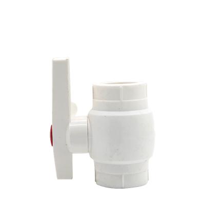 China Grosna Plastic Core Ball Valve Dn32ppr General Ball Valve Gas Ppr Pipe Fittings Valve Made In China for sale