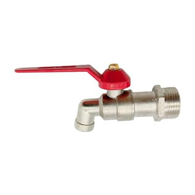 China Modern High Quality Approve Brass Water Pipe Washtap Ball Valve For Connect Water for sale