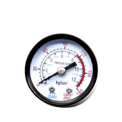 China Chinese Stainless Steel Manufacturer Hydraulic Test Gauges Pressure Gauge Hydraulic Pressure Tester mbar Pressure Gauge for sale