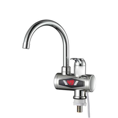 China Fashion Basin Electric Water Faucet Kitchen Faucets Instant Electric Heating Brass Faucet With Faucet Instant Heater for sale