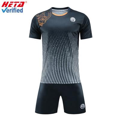 China Sets Fashion New Style Custom Soccer Uniform Sets Sublimation Soccer Jersey Polyester Soccer Jersey for sale