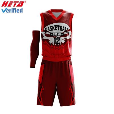 China Cheap Antibacterial Custom Sublimated Custom Reversible Mesh College Sports Basketball Tank Tops With Numbers for sale