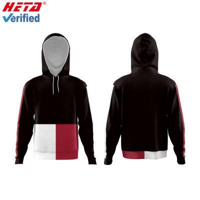 China Latest design breathable hoodie pullover printing long sleeves unisex hoodie sublimated hoodie custom for sale