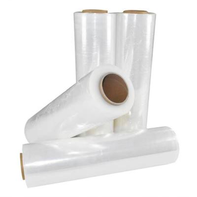 China Discount price moisture proof plastic packaging pe wrap packaging stretch film in roll for sale