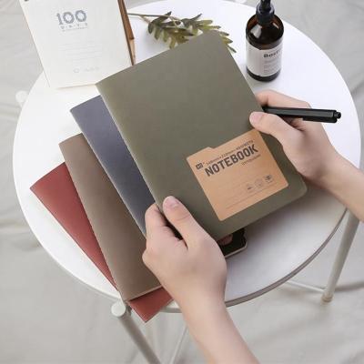 China School Supplies A5 Notebook Stationery Office Paper Cover Printing Students Diary Printed Sewing Compulsory Notebooks for sale