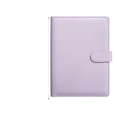 China Durable Personalized A5 Custom Designer Pu In Stock Loose Leaf Notebook Cover for sale