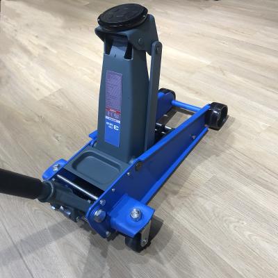 China Car Jack Good Price Mix Size 4.7 Inch Low Profile Floor Jack Heavy Duty 3 Ton Hydraulic Floor Jack for sale