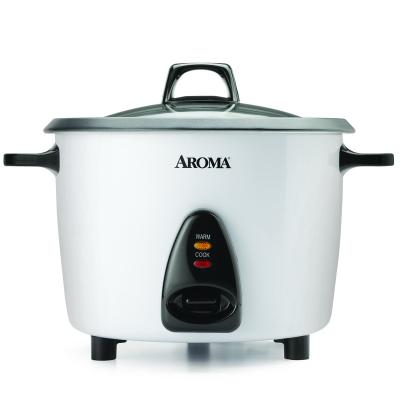 China Garage AROMA 20-Cup (cooked)/5Qt. Rice and Grain Cooker, Auto Warm Mode, Steam Tray Included, White (ARC-360-NGP) for sale