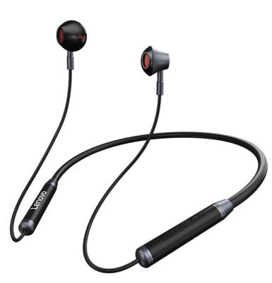 China Neckband Lenovo Silicone Neckband HE06 Wireless Earphones With Magnetic Function And Memory Material for sale