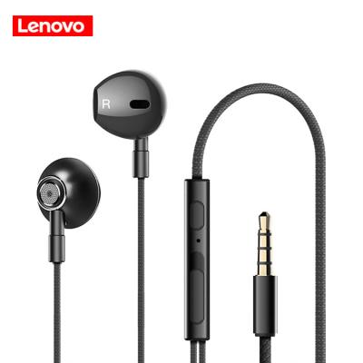 China Lenovo HF140 In-Ear Wired Earphone With Mic Noise Canceling Headphones Stereo Music 6D Headset For Original Smartphone Headset for sale