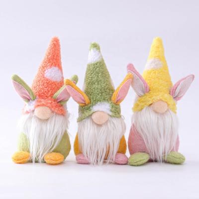 China Holiday Mini Cute Easter Plush Rabbit Disposable Eco-Friendly Doll Ornaments Easter 2022 Home Decoration Happy Easter Gift for sale