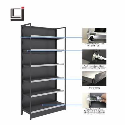 China Single Sided Supermarket And Store Display Rack Manufacturer Shelf Display Support Customized for sale