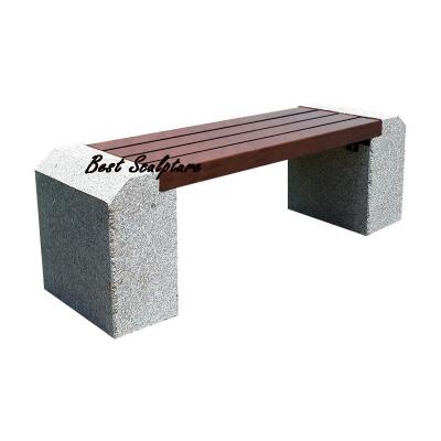 China Reasonable Price Modern Stone Bench Garden Sculpture For Sale for sale