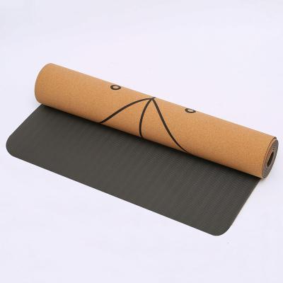 China Eco Friendly Yoga Mats Eco Friendly Cork Yoga Mat Portugal For Gym Market Household for sale