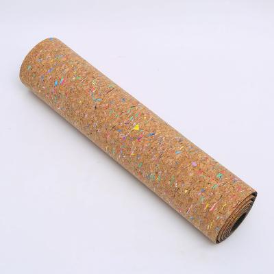 China Custom Strip Cork Yoga Mat Canada New Design Eco Friendly Natural Eco Selection for sale