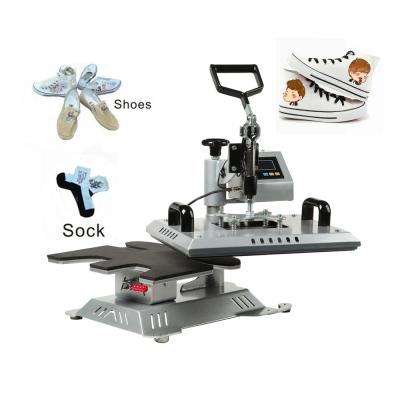 China 32kg paper printer 3 in 1 rotary sublimation heat press machine for heat transfer printing shoes sock t-shirt for sale