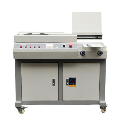 China Home Use 55H-A3 BM200 420mm Glue Melt Automatic Book Binding Machine Hot Perfect Glue A3 Glue Binding Machine For Books for sale