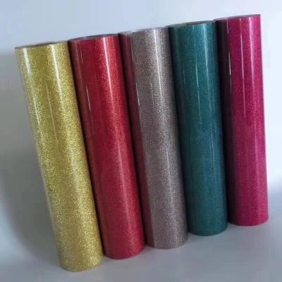 China Apparel PVC/PU Vinyl Heat Transfer Lettering Elastic Film Color Spray Lettering Film Laser Flocking Reflective Lettering Film for sale