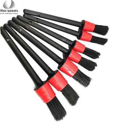 China Car Stripper Detailing Sweep Brush Long Hair Plastic Soft Hair Nylon Nylon Brush Brush Car Detailing Brush For Car Wash Detailing Car for sale