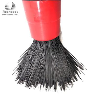 China Detail Auto Interior Wash Brush Power Cleaning For Car Cleaning Green Nylon Bristle Brush Pairs Cleaning Wash Brush for sale