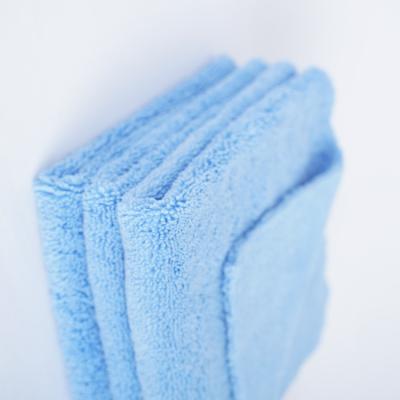 China 80% Polyester Microfiber Car Cloth Microfiber Absorbent Towel 40x40cm 380gsm for sale