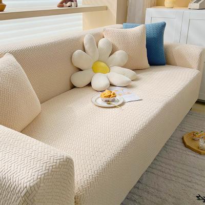 China Soft MU hot sales Manufacturer Wholesale Housse De Canape Couch Covers Stretch Sofa Covers Elastic Stretch for sale