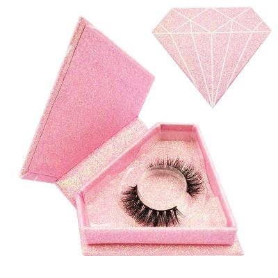 China Hot Selling Wholesale 3d Natural Long Strip Lashes Wispies Hair Natural False Eyelashes False Eyelashes Mink Lashes Seller With Customized Box for sale