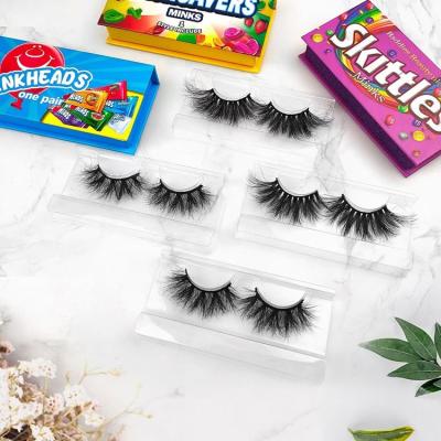 China Yunxi comfortable high quality wholsale eyelash packaging custom faux mink eyelash for sale