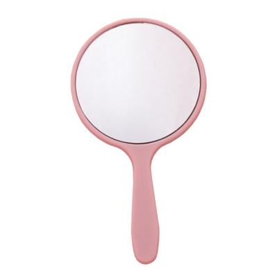 China Wholesale Hand Held Mini Plastic Makeup Mirror Portable Fashion Style Vintage Round Shape Professional Custom Logo Custom OEM for sale