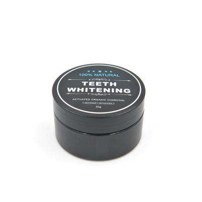 China Teeth Whitening Charcoal Wholesale Teeth Whitening Powder Selective Flavor 30g/jar for sale