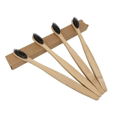 China Wholesale Case Biodegradable Nano Bamboo Charcoal Holder Extra Soft Bamboo Toothbrush Holder Kids Toothbrush for sale