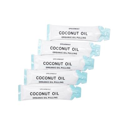 China Teeth Whitening Convenient OEM Natural Coconut Oil Teeth Whitening Coconut Oil Mouthwash for sale