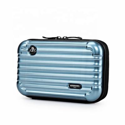 China Wholesale Cheap Fashion Women ABS+PC Multi Function Makeup Bag With Handle for sale