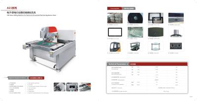 China CNC Boringsmachine voor het Glas van Huishoudenelektrische apparaten Te koop