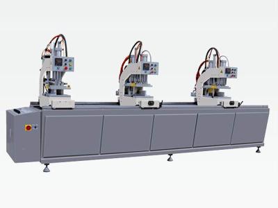 China uPVC / PVC /  Vinyl Window Three Head Welding Machine UPVC Window Machine for sale