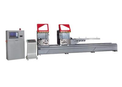 China CNC uPVC Profile Cutting Machine / Aluminum Window Door Double Head Mitre Saw for sale