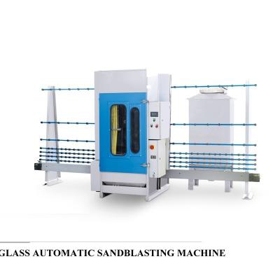 Китай Профессиональная автоматическая стеклянная кромкозагибочная машина, вертикальное Сандбластинг стеклянное оборудование продается