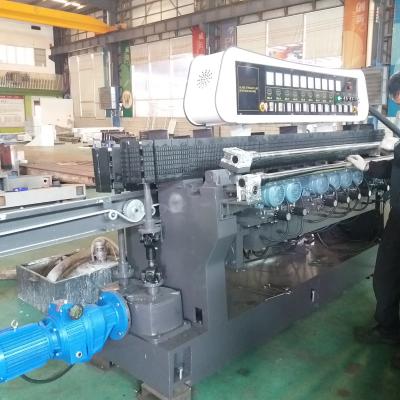 Chine Équipement taillant de double vitrage de machine de ligne droite en verre de rendement élevé, machine taillante en verre à ligne directe à vendre